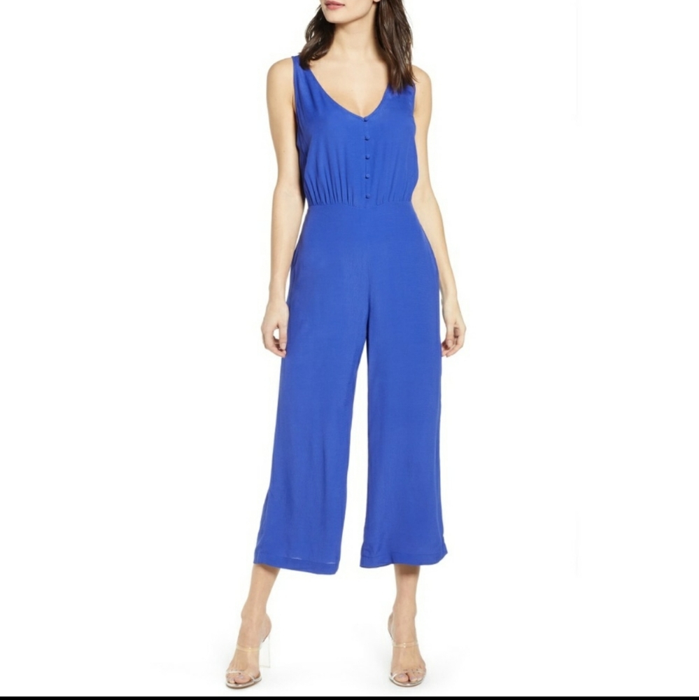 Royal Blue Leith Romper